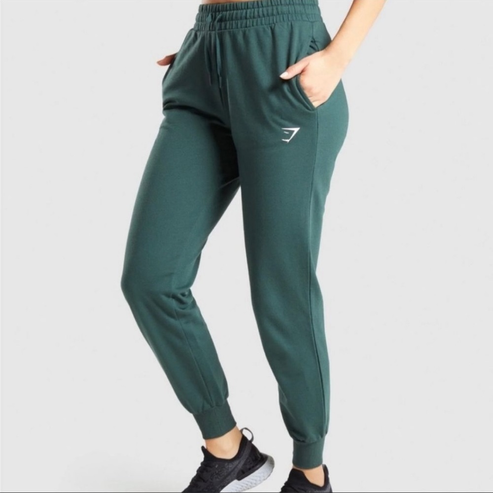 Gymshark Training Joggers - Dark Green (M)
